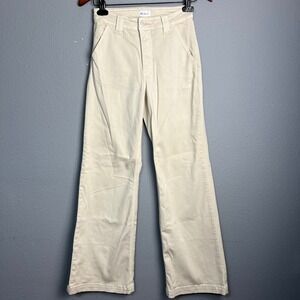KanCan 90's Wide Leg Y2K Pants High Rise Hippie Baggie Trousers‎ Beige Size 3/25